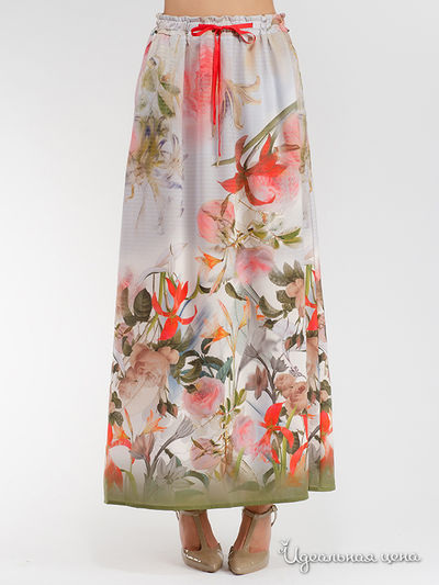 Юбка Imperial, цвет красный, серый, зелёный