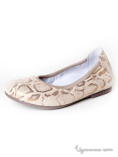 Балетки Bunt, цвет золотой