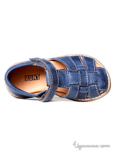 Туфли летние Bunt, цвет синий