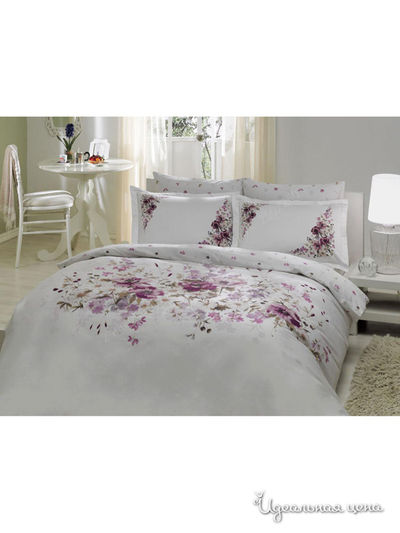 Комплект постельного белья двуспальный TAC, цвет мультиколор