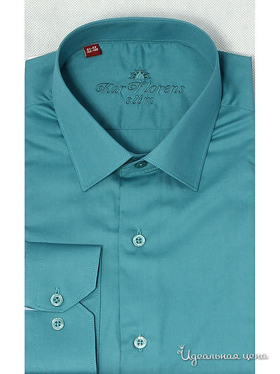 Сорочка Karflorens, цвет бирюзовый