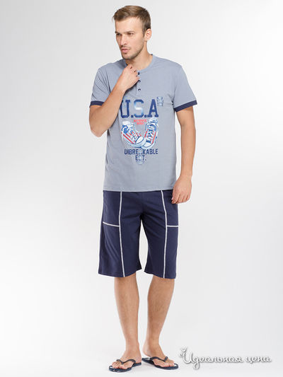 Комплект Denny's, цвет голубой,  тёмно-синий