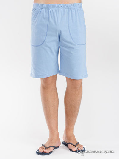 Шорты Denny's, цвет голубой