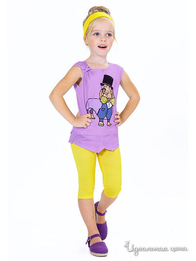 Топ Маленькая Леди, цвет сиреневый