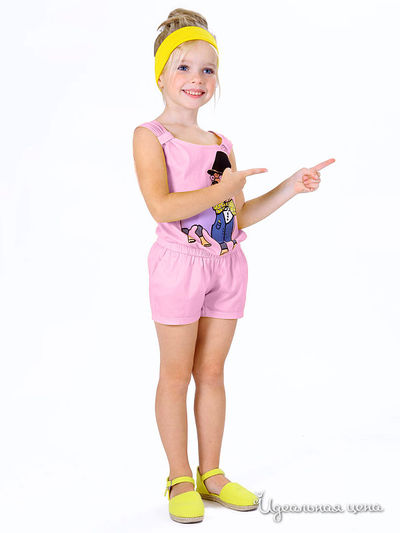 Комбинезон Маленькая Леди, цвет розовый