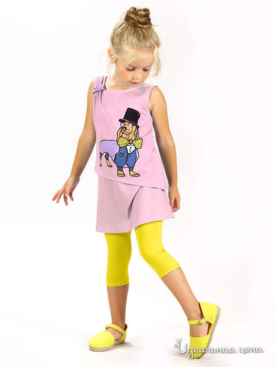 Леггинсы Маленькая Леди, цвет желтый