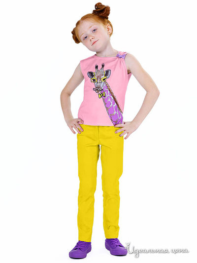 Брюки Маленькая Леди, цвет желтый