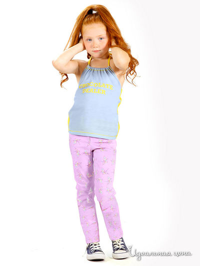 Брюки Маленькая Леди, цвет розовый