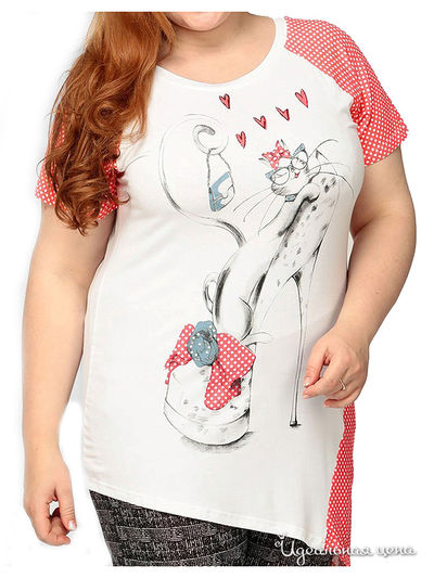 Туника Maria Dagmar, цвет белый