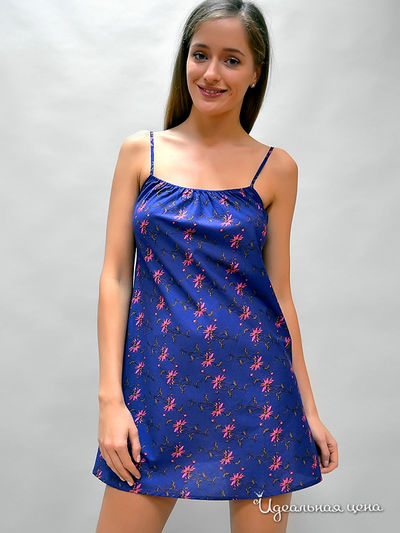 Ночная сорочка 6 Style, цвет темно-синий