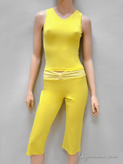 Пижама 6 Style, цвет желтый