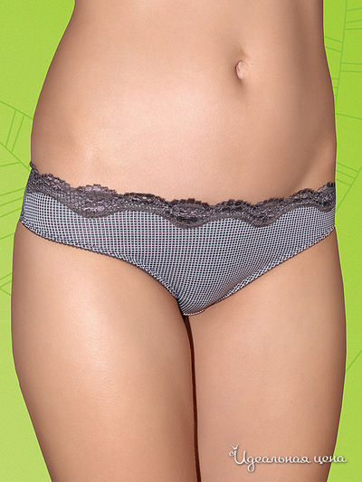 Трусы 6 Style, цвет серый, черный