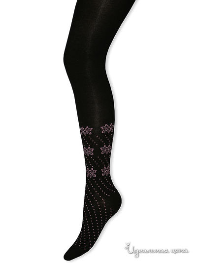 Колготки, 2шт. ХОХ, цвет черный