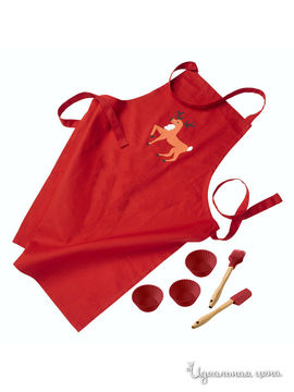 Детский набор для выпечки Lurch, цвет красный