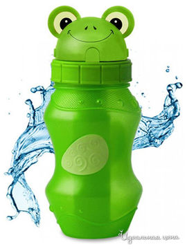 Бутылка питьевая Cool gear, цвет зеленый, объем 375 мл