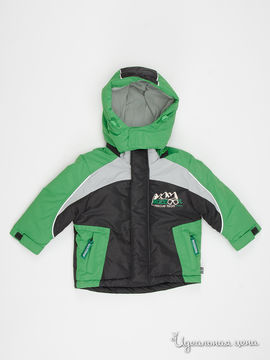 Куртка Quadri foglio детская, цвет зеленый, серый