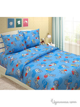 Комплект постельного белья 1,5 спальный детский Традиция текстиля, цвет мультиколор
