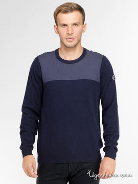 Пуловер Armani jeans, цвет темно-синий