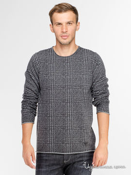 Пуловер Emporio armani, цвет серый