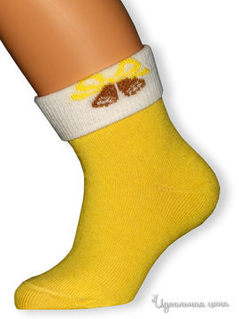 Носки, 5 шт Xox детские, цвет желтый