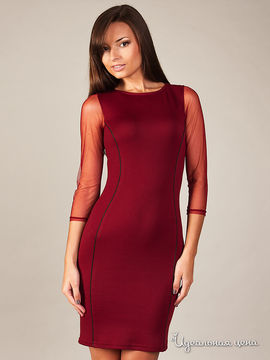 Платье Vera fashion, цвет бордовый