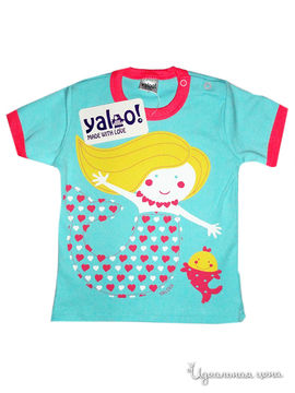 Футболка Yaloo kids для девочки, цвет мультиколор