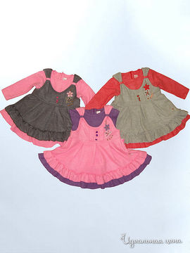 Платье Lilax для девочки, цвет розовый