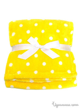 Одеяло, 76х91 Softtouch детское, цвет желтый