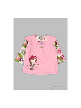Блуза Minoti для девочки, цвет розовый