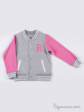 Куртка Life and legend для девочки, цвет серый, розовый
