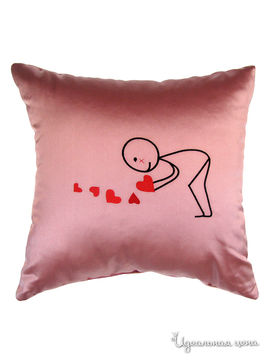 Декоративная подушка 45x45 см Primavelle, цвет розовый