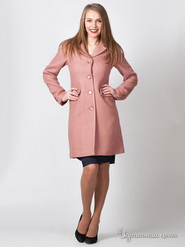 Пальто демисезонное V.ART, цвет темно-розовый