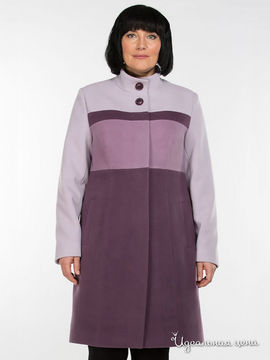 Пальто D'IMMA, цвет фиолетовый, сиреневый