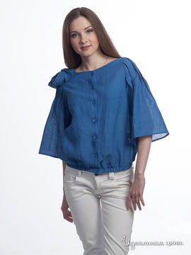 Блуза ЭНСО, цвет голубой