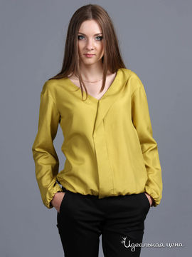 Блуза ЭНСО, цвет горчичный