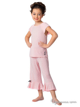 Пижама Arina для девочки, цвет розовый