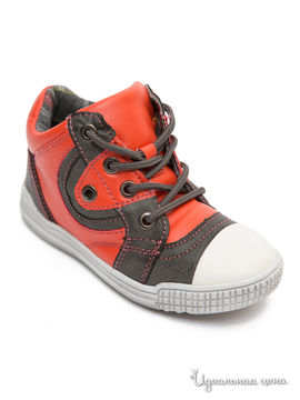 Ботинки PlayToday для мальчика, цвет оранжевый, коричневый