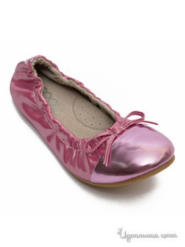 Туфли S'cool для девочки, цвет розовый
