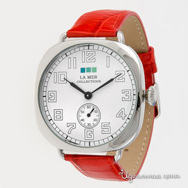 Часы La Mer, цвет красный / белый