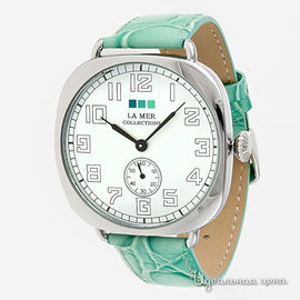 Часы La Mer, цвет зеленый / белый