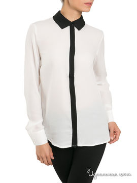 Блуза INCITY, цвет белый, черный