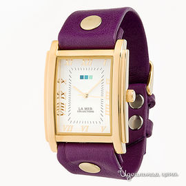 Часы La Mer женские, цвет фиолетовый / золото