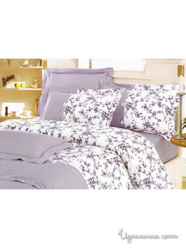 Комплект постельного белья 1,5-спальный Shinning Star "Анна", цвет сиреневый