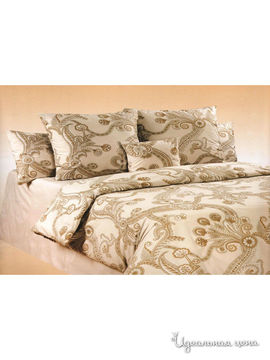 Комплект постельного белья 1,5-спальный Shinning Star "Бомонд", цвет бежевый