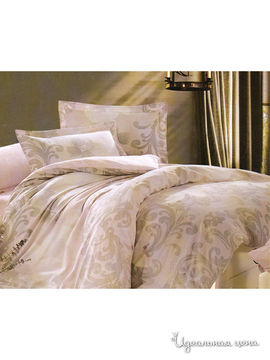 Комплект постельного белья 1,5-спальный Shinning Star "Этюд", цвет бежевый