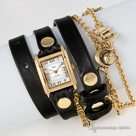 Часы La Mer, цвет черный / золотистый
