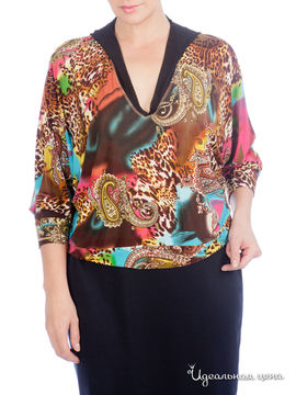 Блуза Prima Linea, цвет мультиколор