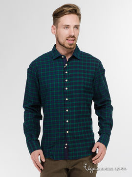 Рубашка Florentino, цвет зеленый, синий