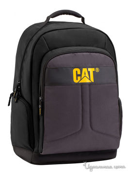 Рюкзак CAT (Caterpillar), цвет черный, темно-серый