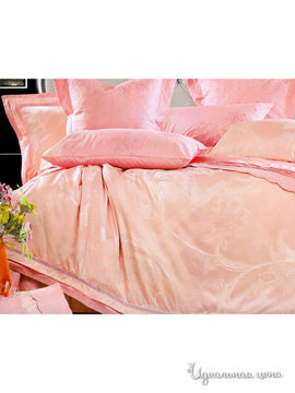 Комплект постельного белья 2-спальный Текстильный каприз, цвет розовый